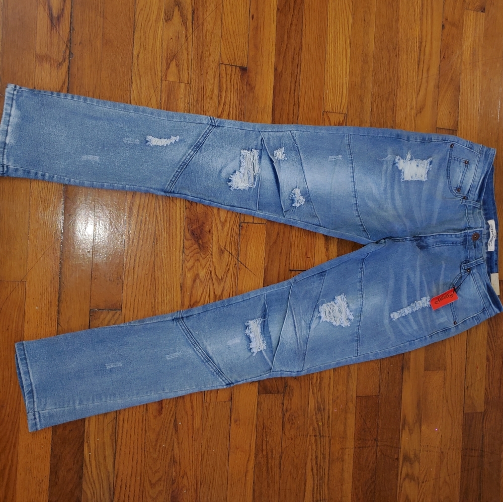 Biker jeans